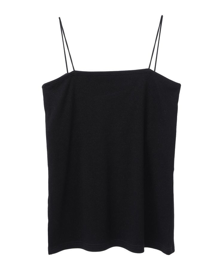 Green Parks「カップ付ラメリブベアトップ」|インナー|