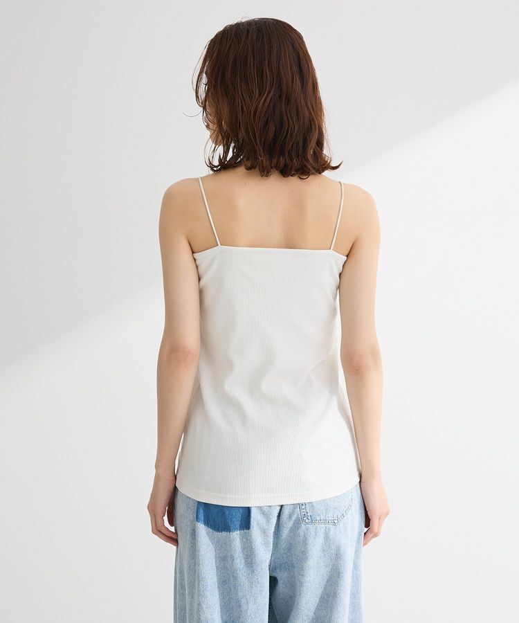 Green Parks「カップ付ラメリブベアトップ」|インナー|