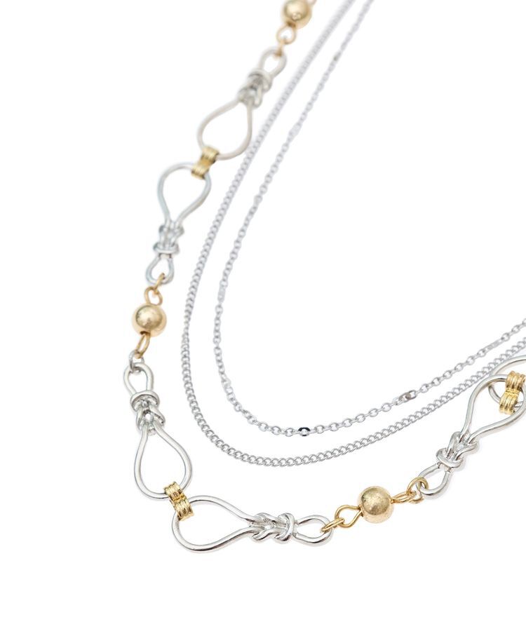 armonia「everywalk.3WAYノットチェーンネックレス」|ネックレス|