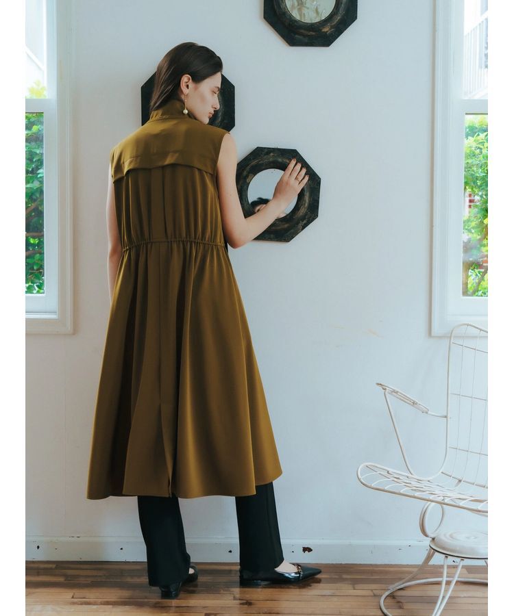 Editt by YECCA VECCA「ミリタリーデザインジレ」|ワンピース|