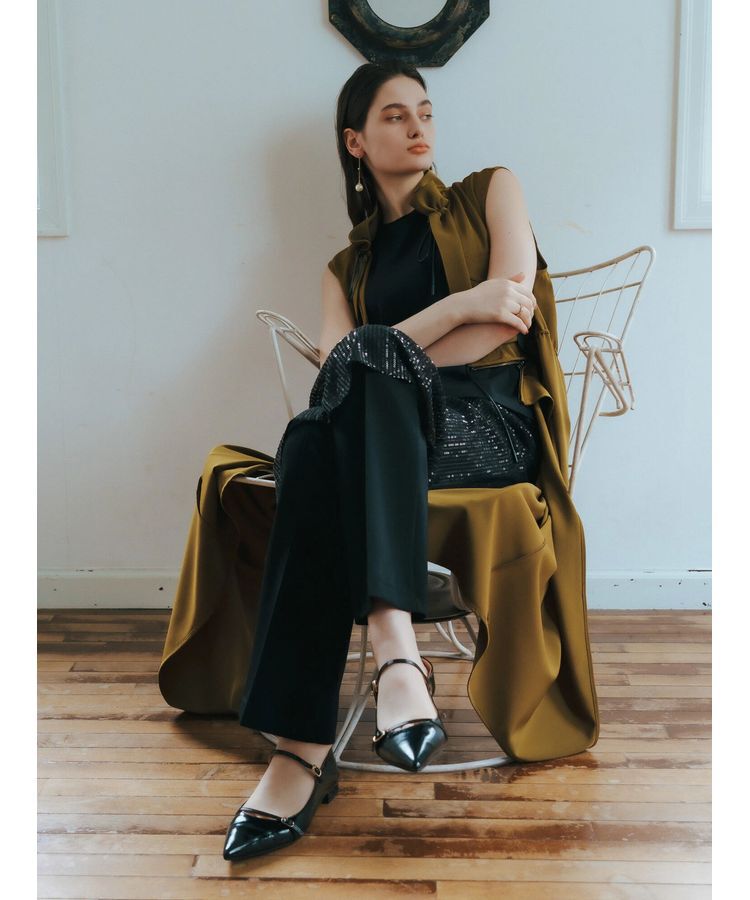 Editt by YECCA VECCA「ミリタリーデザインジレ」|ワンピース|