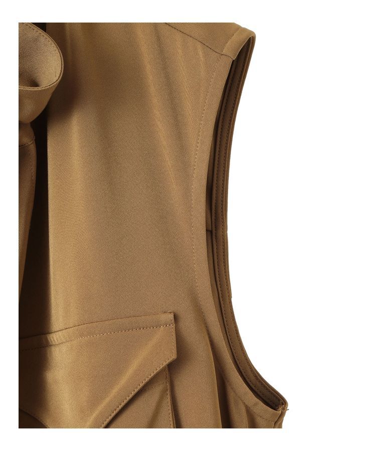 Editt by YECCA VECCA「ミリタリーデザインジレ」|ワンピース|