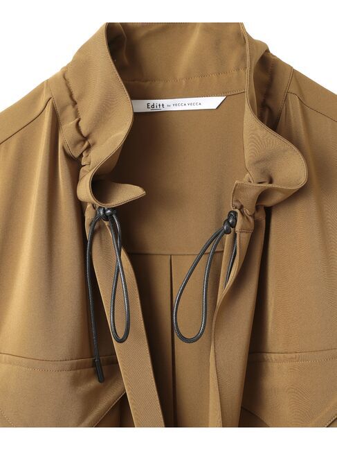 Editt by YECCA VECCA「ミリタリーデザインジレ」|ワンピース|