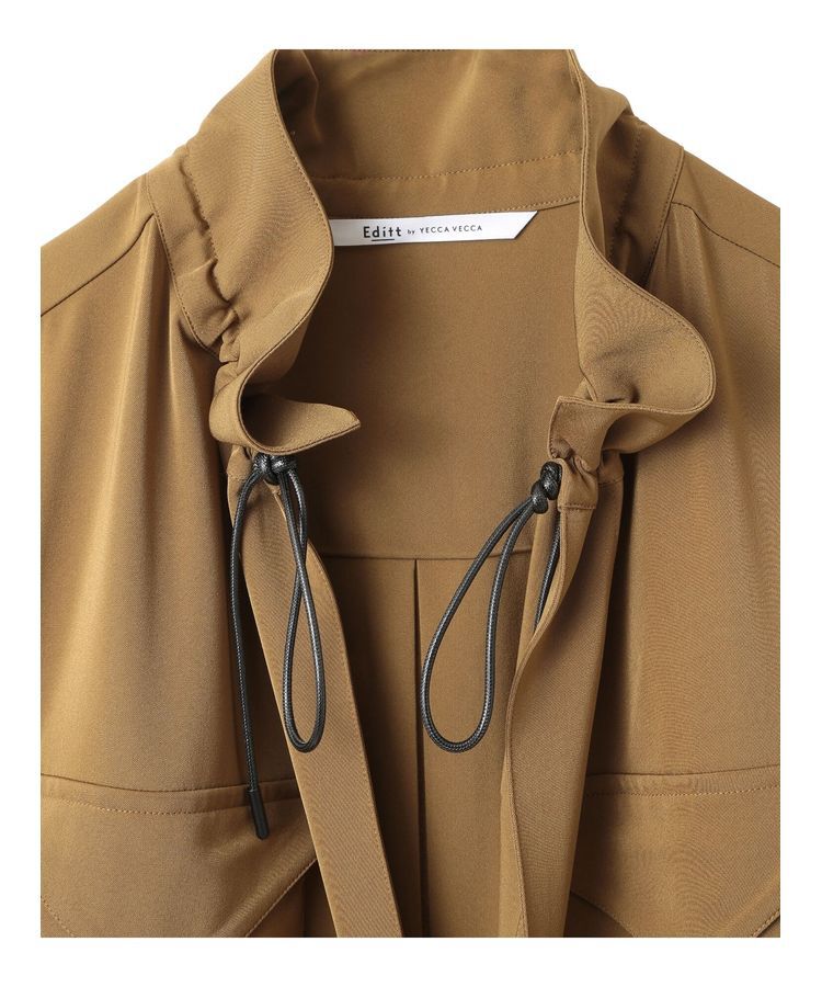 Editt by YECCA VECCA「ミリタリーデザインジレ」|ワンピース|