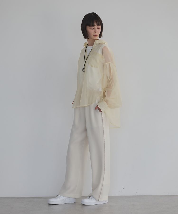 GARAGE OF GOOD CLOTHING「ダブルクロスライン入りドロストパンツ」|その他|