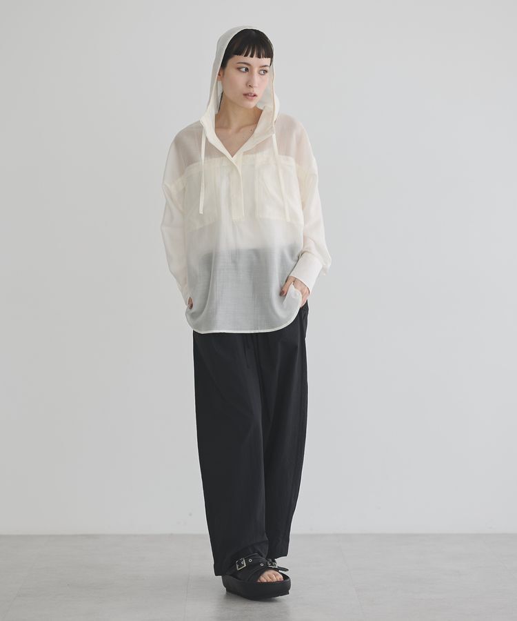 GARAGE OF GOOD CLOTHING「シアーフーディーシャツ」|シャツ・ブラウス|