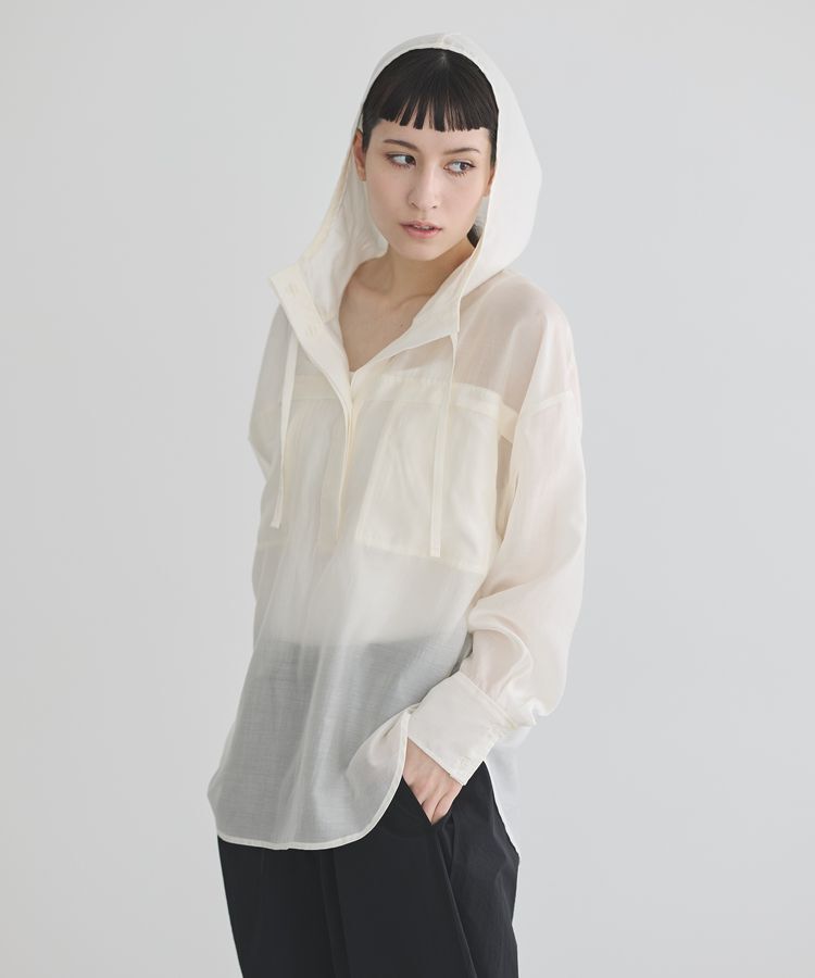 GARAGE OF GOOD CLOTHING「シアーフーディーシャツ」|シャツ・ブラウス|