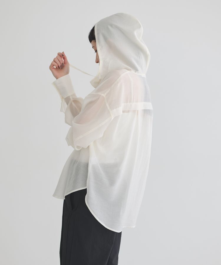 GARAGE OF GOOD CLOTHING「シアーフーディーシャツ」|シャツ・ブラウス|