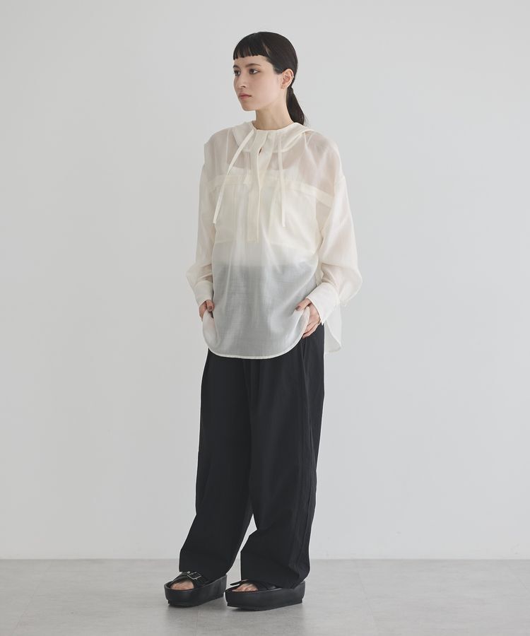 GARAGE OF GOOD CLOTHING「シアーフーディーシャツ」|シャツ・ブラウス|