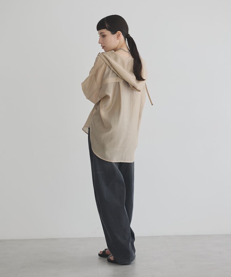 GARAGE OF GOOD CLOTHING「シアーフーディーシャツ」|シャツ・ブラウス|