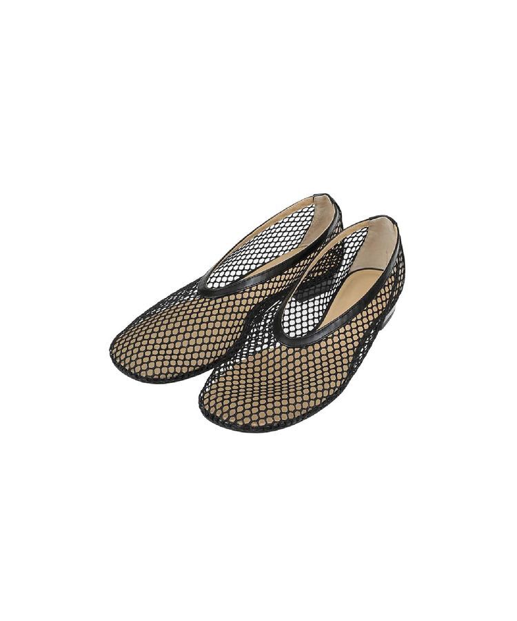 GARAGE OF GOOD CLOTHING「【CLANE】 mesh oblique toe flat」|パンプス|