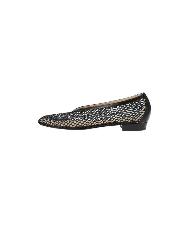 GARAGE OF GOOD CLOTHING「【CLANE】 mesh oblique toe flat」|パンプス|