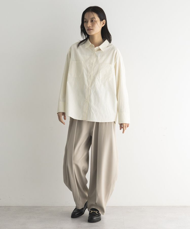 GARAGE OF GOOD CLOTHING「ストライプビッグシャツ」|シャツ・ブラウス|