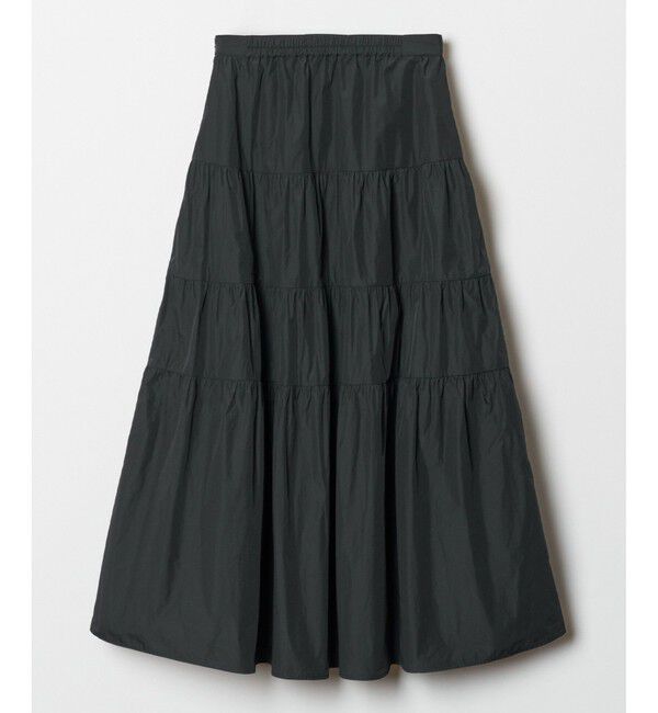 LOULOU WILLOUGHBY「【LOULOU WILLOUGHBY】アルマンドタフタティアードスカート」|スカート|