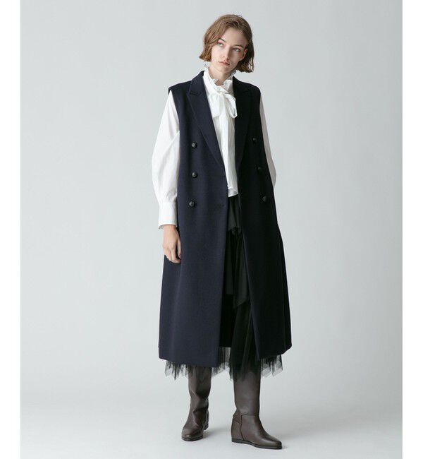 allureville「ソフトチュールティアードスカート」|スカート|