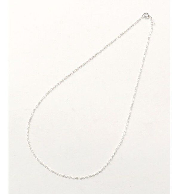 allureville「スクリューチェーンネックレス」|その他|シルバー