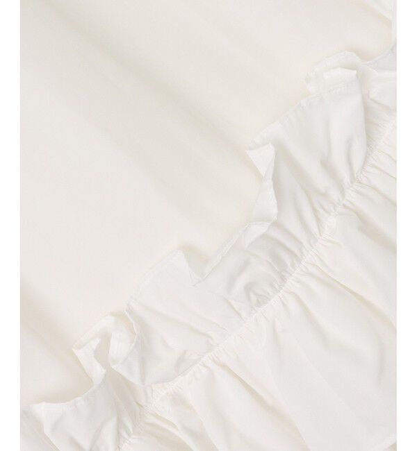 LOULOU WILLOUGHBY「【LOULOU WILLOUGHBY】ハイカウントパピヨンスカート」|フレア|