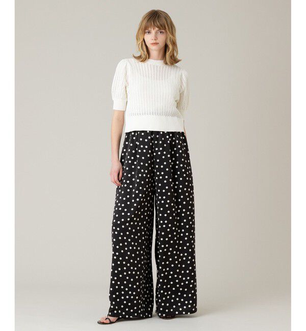 LOULOU WILLOUGHBY「【LOULOU WILLOUGHBY】2WAYリボンプルオーバー」|ニット・セーター|