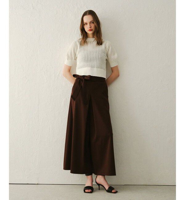 LOULOU WILLOUGHBY「【LOULOU WILLOUGHBY】2WAYリボンプルオーバー」|ニット・セーター|