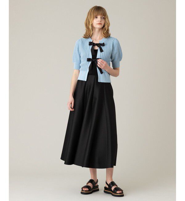 LOULOU WILLOUGHBY「【LOULOU WILLOUGHBY】2WAYリボンプルオーバー」|ニット・セーター|