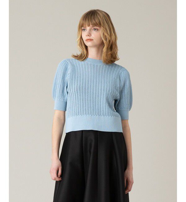 LOULOU WILLOUGHBY「【LOULOU WILLOUGHBY】2WAYリボンプルオーバー」|ニット・セーター|