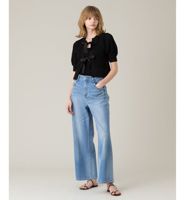 LOULOU WILLOUGHBY「【LOULOU WILLOUGHBY】2WAYリボンプルオーバー」|ニット・セーター|