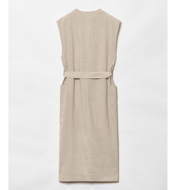 allureville「スラブリネンフレンチスリーブワンピース」|ワンピース|