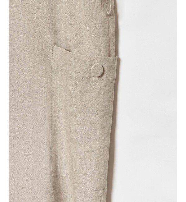 allureville「スラブリネンフレンチスリーブワンピース」|ワンピース|