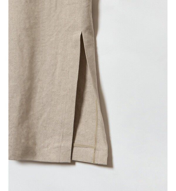 allureville「スラブリネンフレンチスリーブワンピース」|ワンピース|