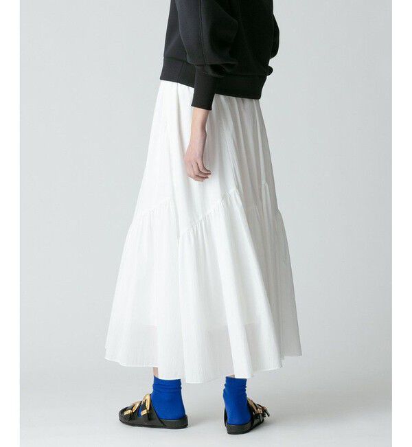 allureville「◇バイヤス切替ギャザースカート」|スカート|