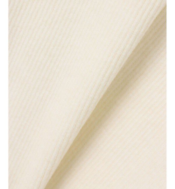 LOULOU WILLOUGHBY「【LOULOU WILLOUGHBY】フリルスリットプルオーバー」|ニット・セーター|