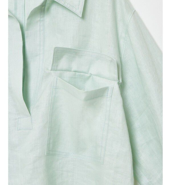 allureville「リネンプルオーバーシャツ」|シャツ・ブラウス|