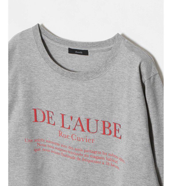 allureville「グロスラバーロゴロンTEE」|Tシャツ・カットソー|