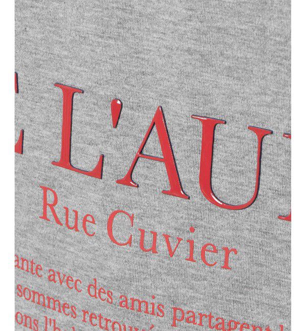 allureville「グロスラバーロゴロンTEE」|Tシャツ・カットソー|