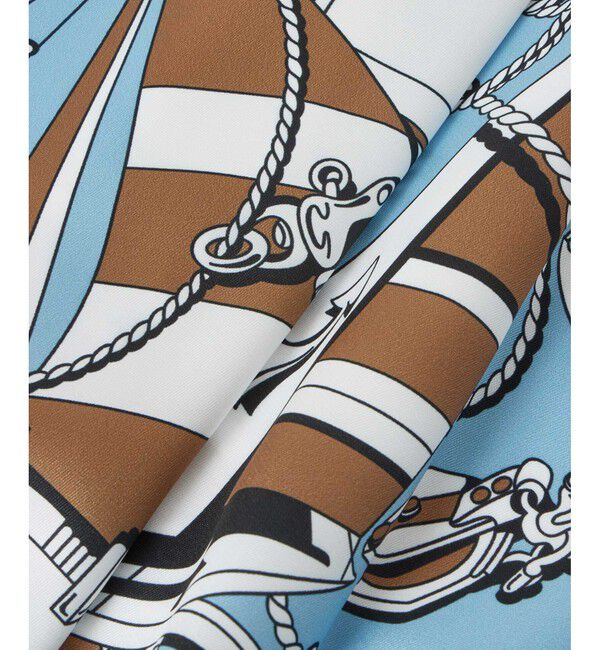 LOULOU WILLOUGHBY「【LOULOU WILLOUGHBY】RATTI マリーナプリントフレアスカート」|フレア|