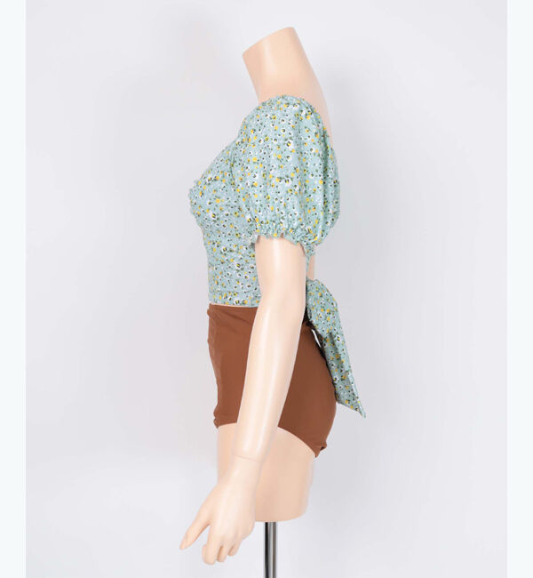 SEA DRESS「バックリボントップスハイウエストビキニ/水着」|ビキニ|