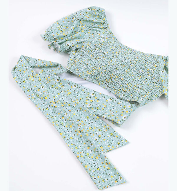 SEA DRESS「バックリボントップスハイウエストビキニ/水着」|ビキニ|