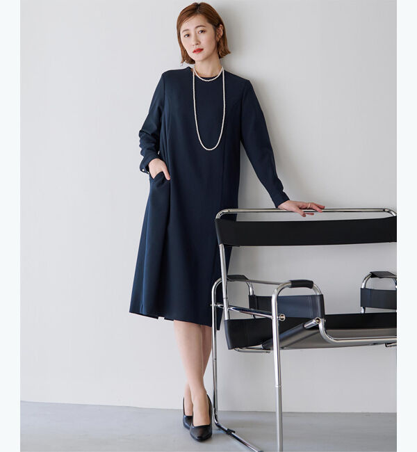 ur's「襟付Iラインワンピース」|ワンピース|