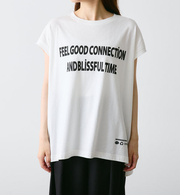  「【F&B】オーガニックコットンフレンチスリーブT」|Tシャツ・カットソー|