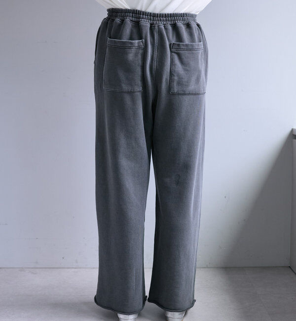  「ピグメント裏毛スウェットフレアパンツ」|その他|