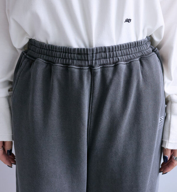  「ピグメント裏毛スウェットフレアパンツ」|その他|