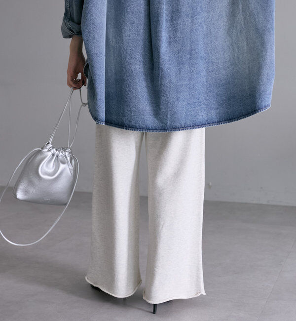  「ピグメント裏毛スウェットフレアパンツ」|その他|