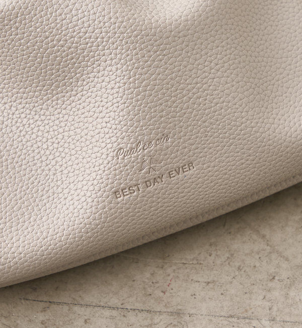  「フェイクレザー巾着バッグ」|ショルダー・メッセンジャー|