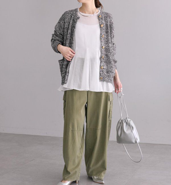  「シアーペプラムブラウス」|プルオーバー|