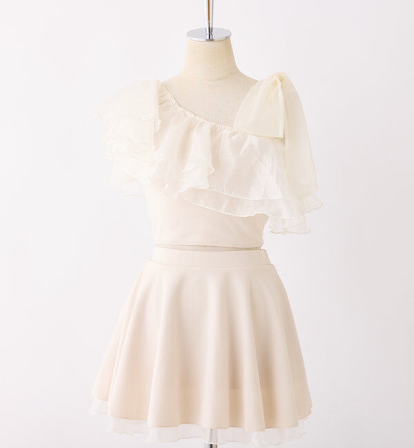  「swimwear/肩リボンワンショル(3点セット)」|その他|