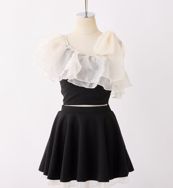  「swimwear/肩リボンワンショル(3点セット)」|その他|