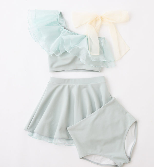  「swimwear/肩リボンワンショル(3点セット)」|その他|