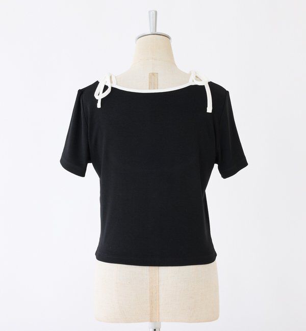  「【WEB限定】レイヤード半袖トップス」|プルオーバー|