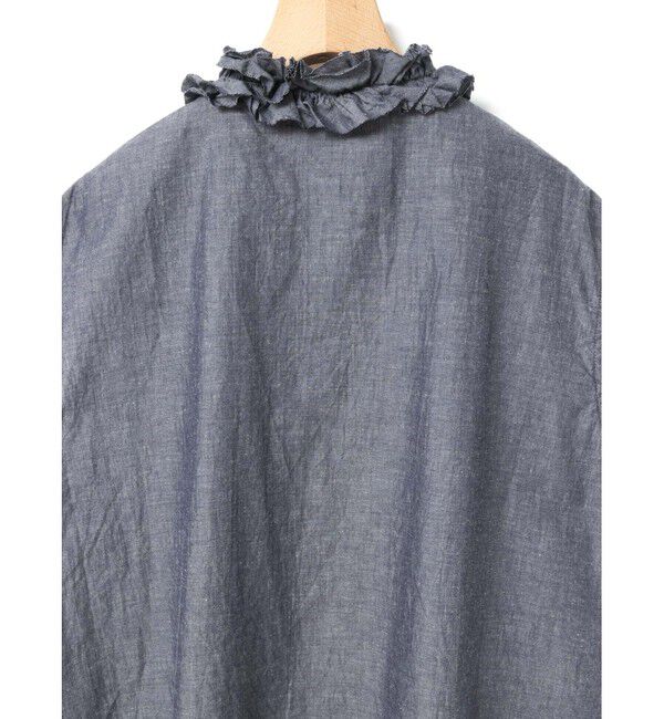 MidiUmi「MidiUmi ボリュームフリルカラーシャツ」|シャツ・ブラウス|