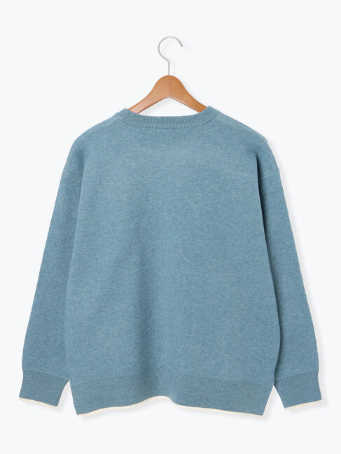 Lugnoncure「ジャカード配色ワイドニット」|ニット・セーター|